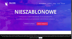 Desktop Screenshot of falconvisual.com