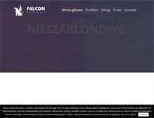 Tablet Screenshot of falconvisual.com
